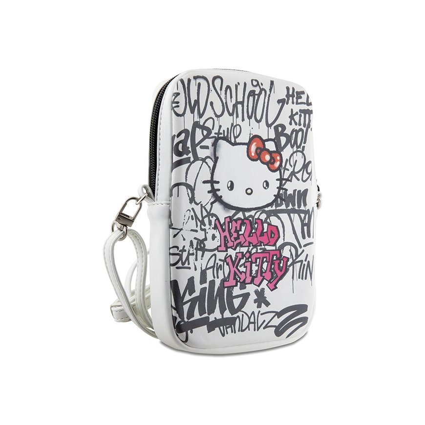 Hello Kitty Torebka HKPBPDGPHE biały|white Graffiti Kitty Head – 2