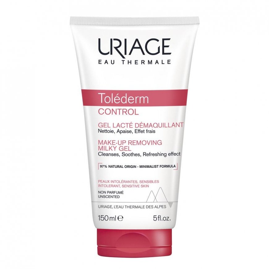 Uriage Tolederm Control make-up removing milk gel 150ml