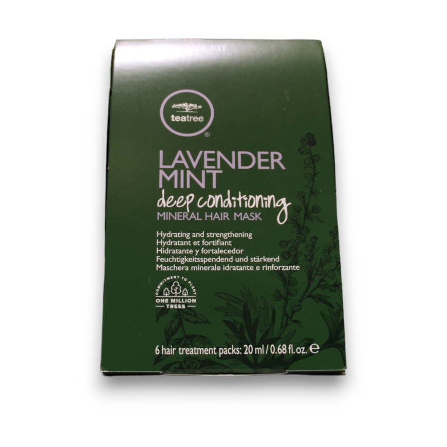Tea Tree by Paul Mitchell, Lavender Mint Deep Conditioning, Paraben-Free, Hair Treatment Creamy Mask, Hydrating & Strengthening, – 2