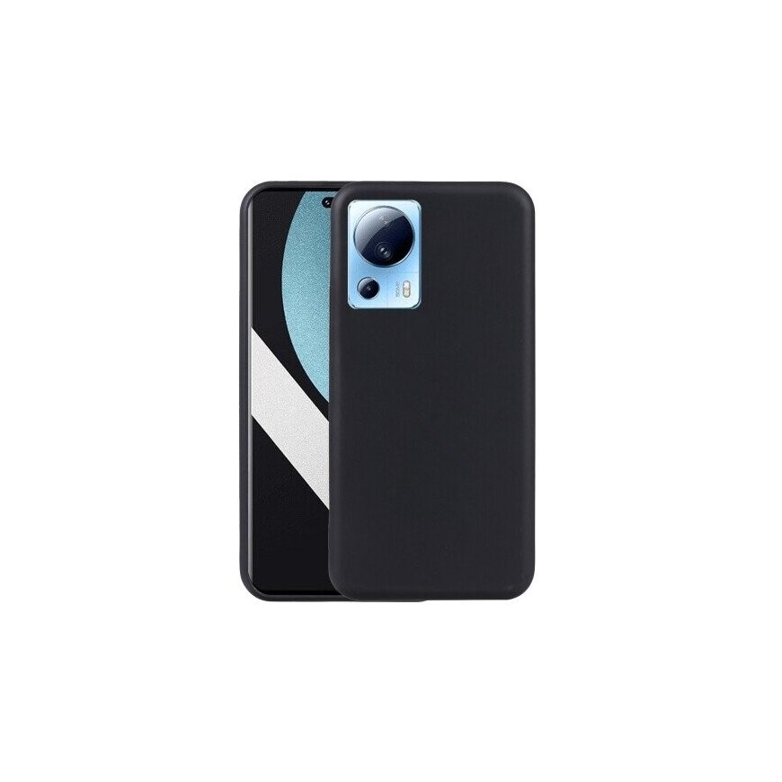 Fusion soft matte back case silicone for Xiaomi 13T black