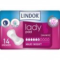 for night pads Lindor Lady Pad Maxi Night 6 drops for night pads Lindor Lady Pad Maxi Night 6 drops
