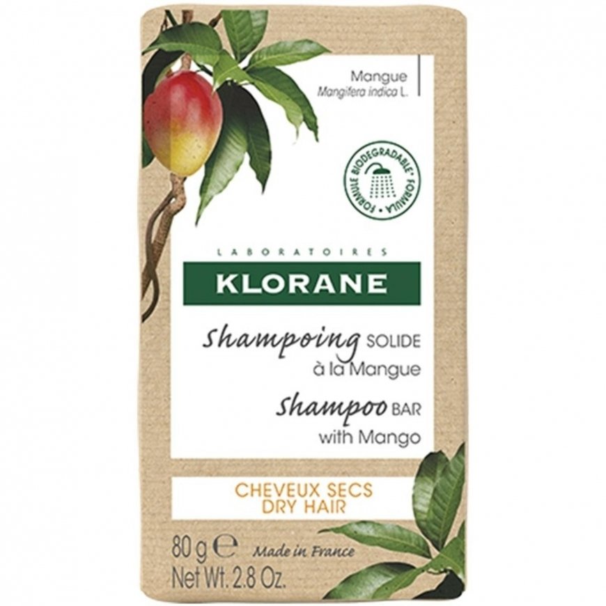 Klorane Mango Solid Šampūnas 80gr