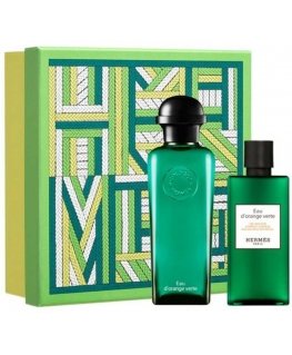 Cologne Hermès Paris Eau D'orange Verte Eau De Cologne 100ml + Bath gel 80ml