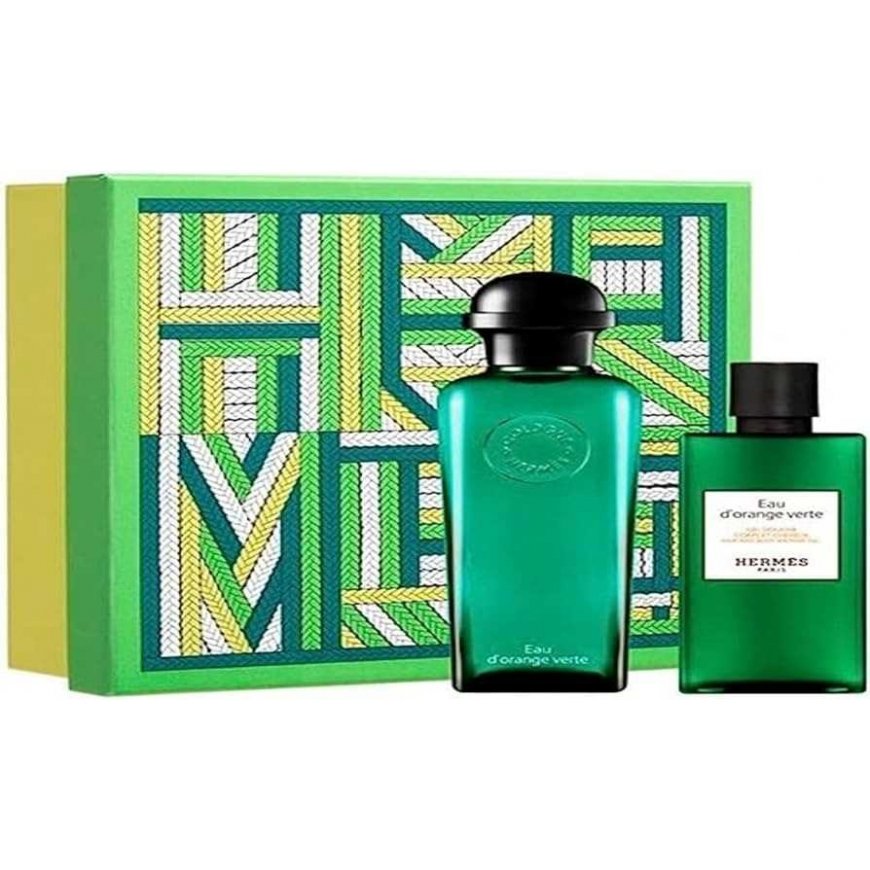 Cologne Hermès Paris Eau D'orange Verte Eau De Cologne 100ml + Bath gel 80ml – 2