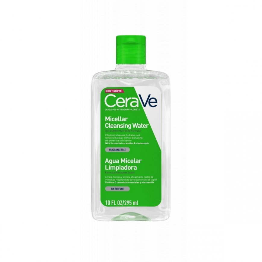 CeraVe Micellar Water Facial Cleansers, 295ml