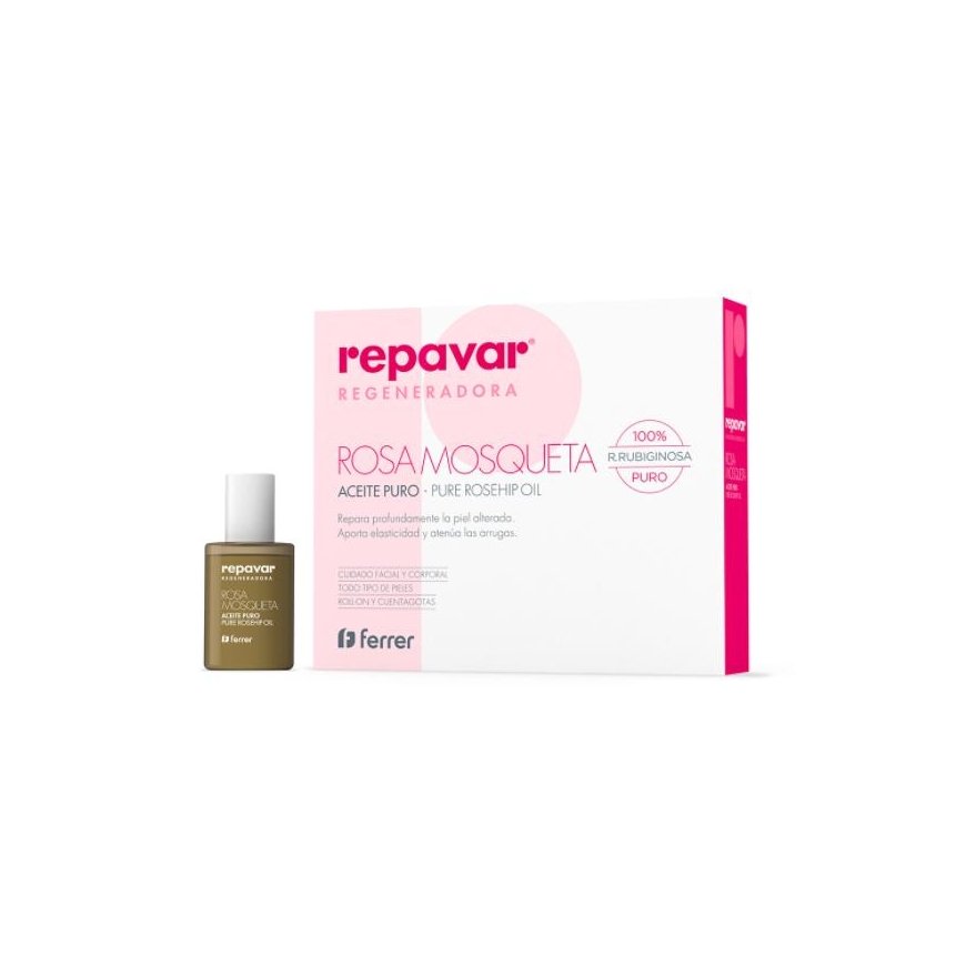 Repavar Regenerate Pure Rosehip Oil 15ml