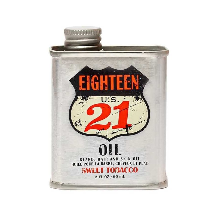 1821Manmade Aliejus barzdai, plaukams ir odai Sweet Tobacco, 60 ml OIL2ST