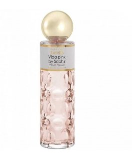 Saphir Vida Pink Pour Femme Eau de Parfum Spray 200ml