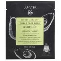 "Apivita" lakštinė raminanti drėkinamoji kaukė 10ml "Apivita" lakštinė raminanti drėkinamoji kaukė 10ml