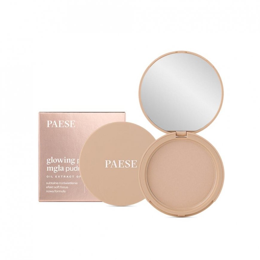 PAESE "Glowing powder" kompaktinė pudra 9g Spalva 12 – 3