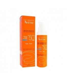 Avène fragrance-free liquid SPF 50+ 50ml