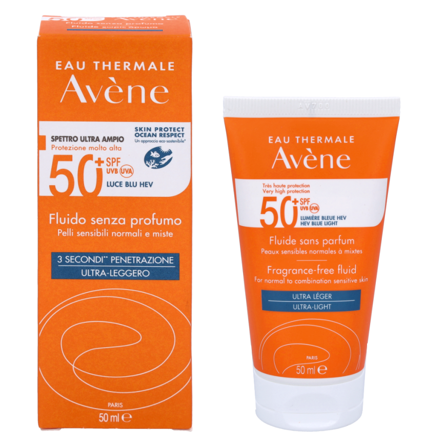 Avène bekvapis skystis SPF 50+ 50ml – 3
