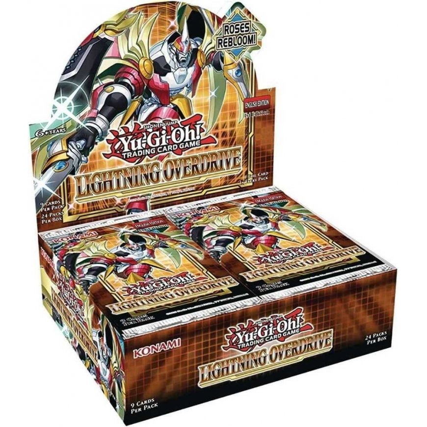Konami Tcg Yu-Gi-Oh! TCG - Lightning Overdrive Booster Ekranas (24 Packs)
