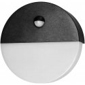 Wall lamp Orno HALIT LED 10W, oprawa ogrodowa with motion sensor 140st, 600lm, IP65, 4000K, IK10, black