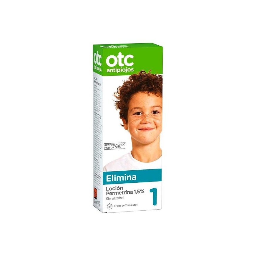 Otc Permethrin losjonas nuo utėlių 1,5% 100ml