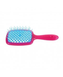 Janeke Superbrush hairbrush for defining hair Fuchsia