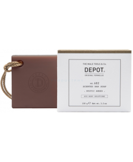 Depot, 600 Body Solutions No. 602, Botanical Complex, Cleansing, Mystic Amber, Scented Soap Bar, 100 g