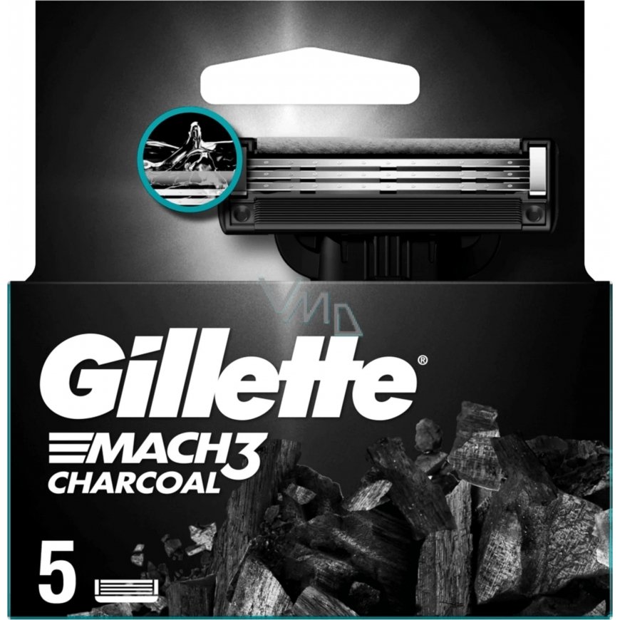 Gillette Mach3 Charcoal - Replacement head