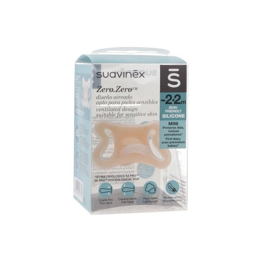 Suavinex Zero Physio čiulptukas 0-2 m