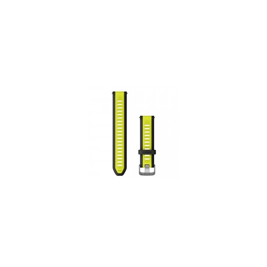 Quick Release Band Black/Amp Yellow - 20 mm