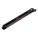 Orno Maitinimo juostelė, 10 lizdų 2P+Z, kabelis 3x1,5mm2, ilgis 1,5m, 2xapšviestas dvigubas jungiklis, termojungiklis. 16A/230VA Orno Maitinimo juostelė, 10 lizdų 2P+Z, kabelis 3x1,5mm2, ilgis 1,5m, 2xapšviestas dvigubas jungiklis, termojungiklis. 16A/230VA