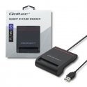 Qoltec 50642 magnetinių kortelių skaitytuvas Juoda USB Qoltec 50642 magnetinių kortelių skaitytuvas Juoda USB