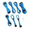 CableMod C-Series PRO ModMesh 12VHPWR kabeļu komplekts Corsair RM, RMi, RMx (Black Label) - gaiši zils CableMod C-Series PRO ModMesh 12VHPWR kabeļu komplekts Corsair RM, RMi, RMx (Black Label) - gaiši zils