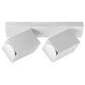 Hanging lamp Orno KUBAR SP 2, wall and ceiling lamp, 2xGU10, IP20, white