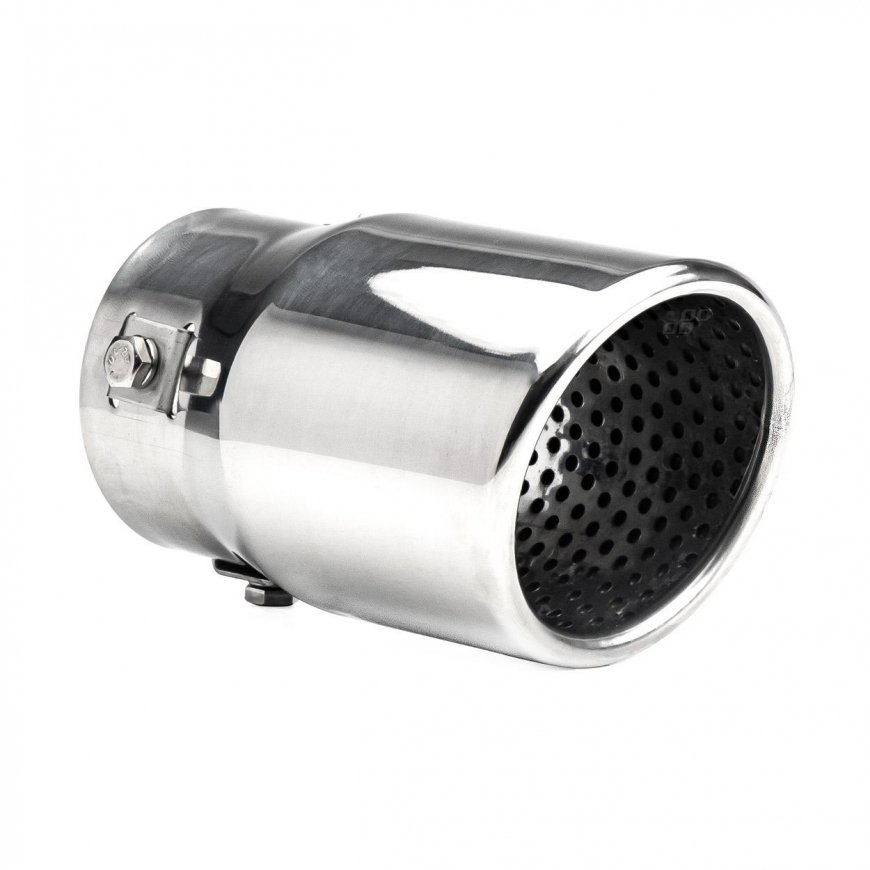 Exhaust muffler tip stainless steel mt 017 chrome amio-02348 – 2