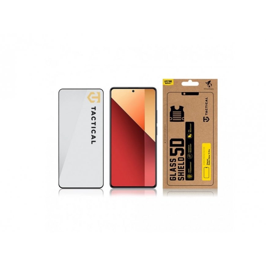 Tactical Glass Shield 5D for Xiaomi Redmi Note 13 Pro 4G|5G Blac – 2