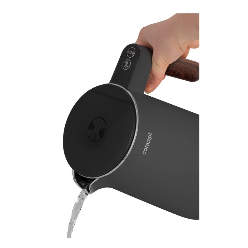 Concept RK3305 vedenkeitin 1,5 L 2200 W Musta – 5