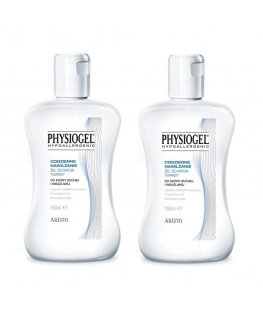Physiogel Daily Moisturizing veido prausiklis sausai ir jautriai odai 2x150ml