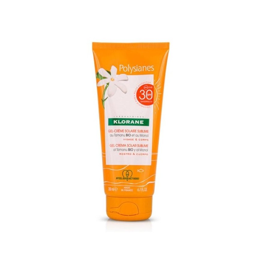 Klorane Polysianes Sublime Spf30 Sun Creamy Gel 200ml