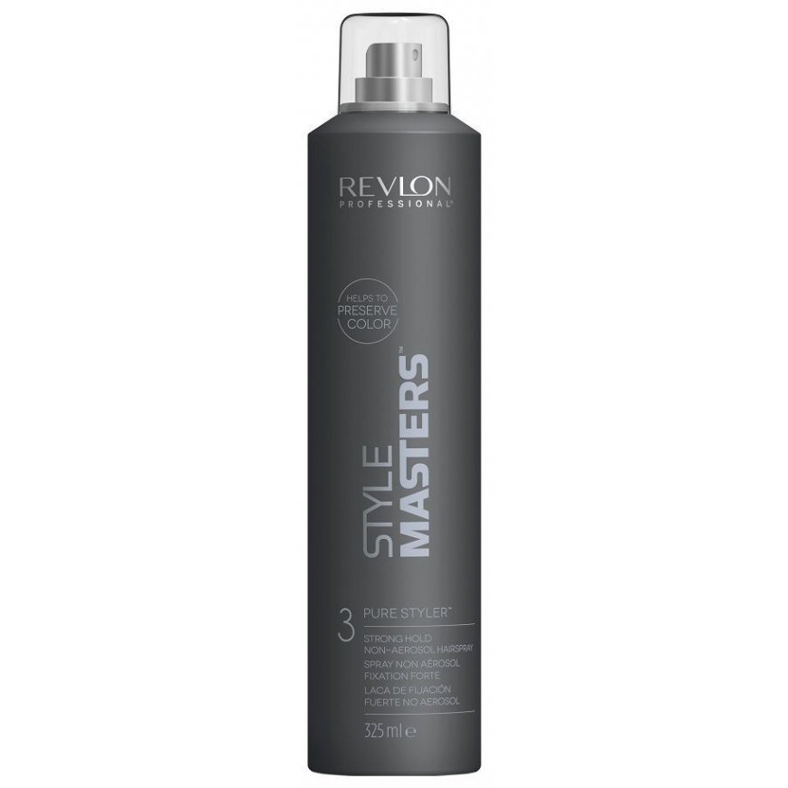 "Revlon Style Masters Pure Styler" stiprios fiksacijos plaukų lakas 325ml – 2