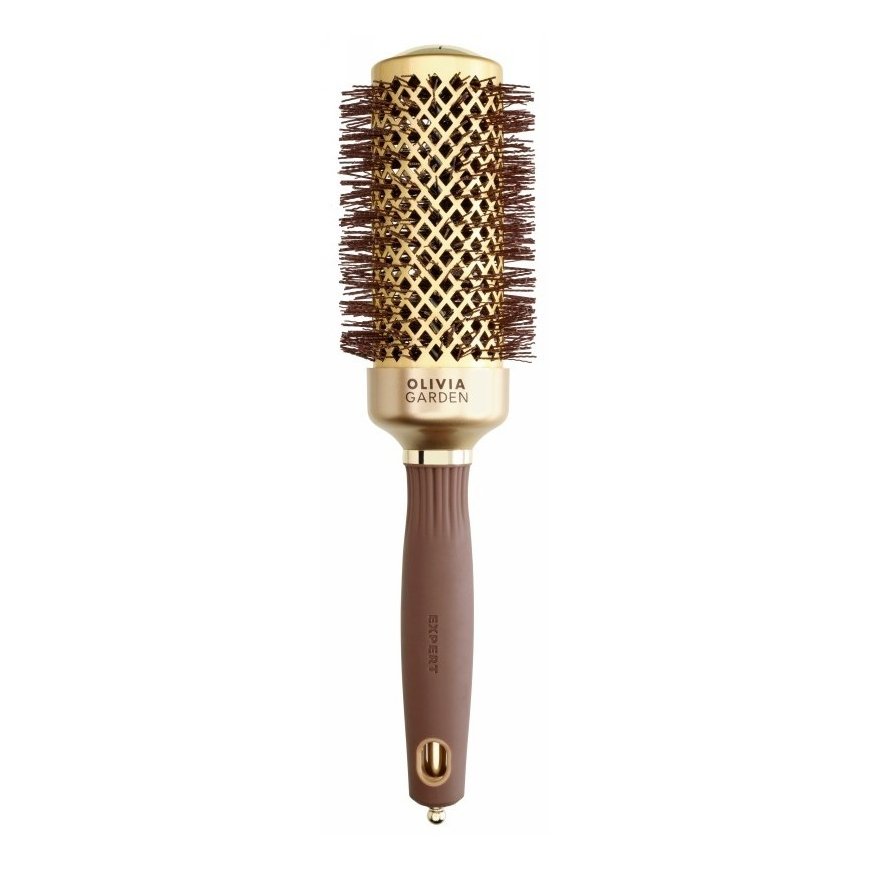 Hair brush for drying Olivia Garden Expert Blowout Shine Gold&Brown 25 mm – 2