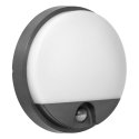 Wall light Orno AGAT LED 10W, garden light with motion sensor 140st, 800lm, IP54, 4000K, gray Wall light Orno AGAT LED 10W, garden light with motion sensor 140st, 800lm, IP54, 4000K, gray