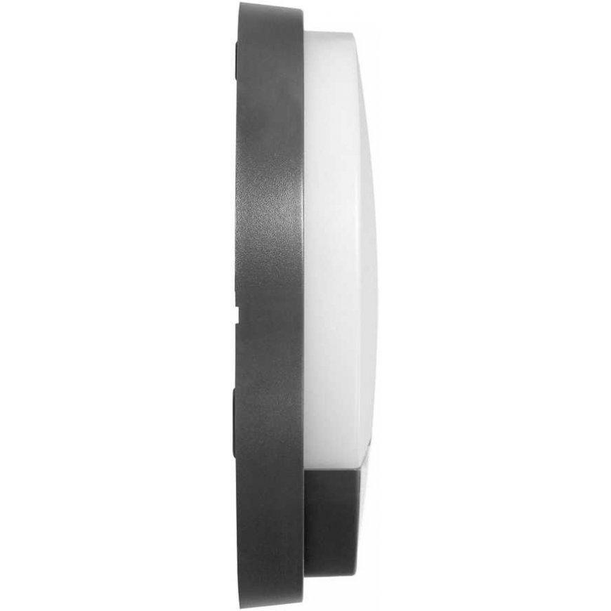 Wall light Orno AGAT LED 10W, garden light with motion sensor 140st, 800lm, IP54, 4000K, gray – 4