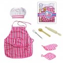 Set of the little chef - apron and kitchen utensils 7 pcs. Whoopie Set of the little chef - apron and kitchen utensils 7 pcs. Whoopie