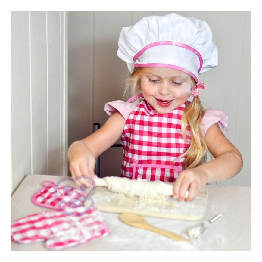 Set of the little chef - apron and kitchen utensils 7 pcs. Whoopie – 5