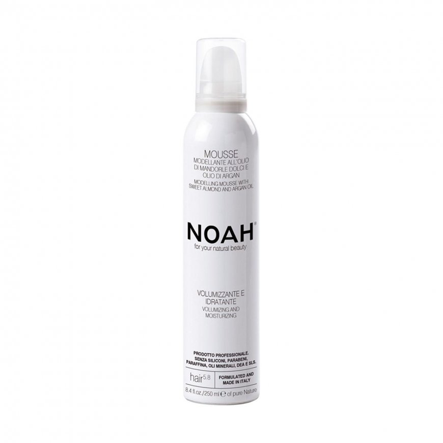 Noah 5.8. Modelling Mousse With Pure Argan Oil Plaukų putos su migdolų aliejumi, 250 ml – 3