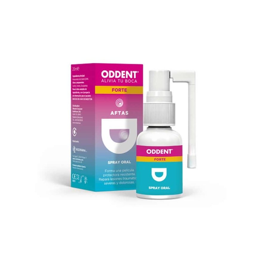 Oddent Forte burnos purškalas aftom gydyti 20ml