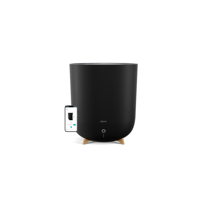 Drėkintuvas Duux | Neo | Smart Humidifier | Vanduo tank capacity 5 L | Suitable for rooms iki 50 m² | Ultrasonic | Humidificatio