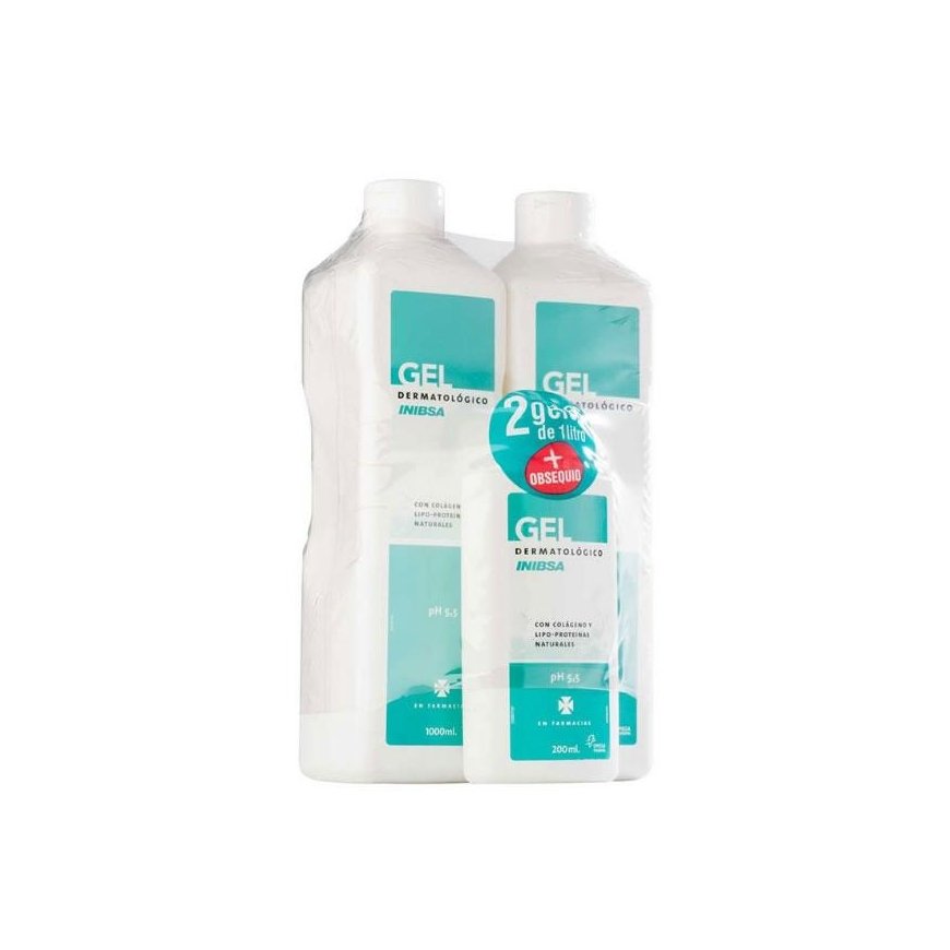 Inibsa Dermatological Gel Set 3 Pieces
