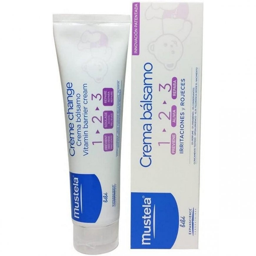 Mustela Bébé 1 2 3 Vitamin Barrier Creamy 50ml – 2