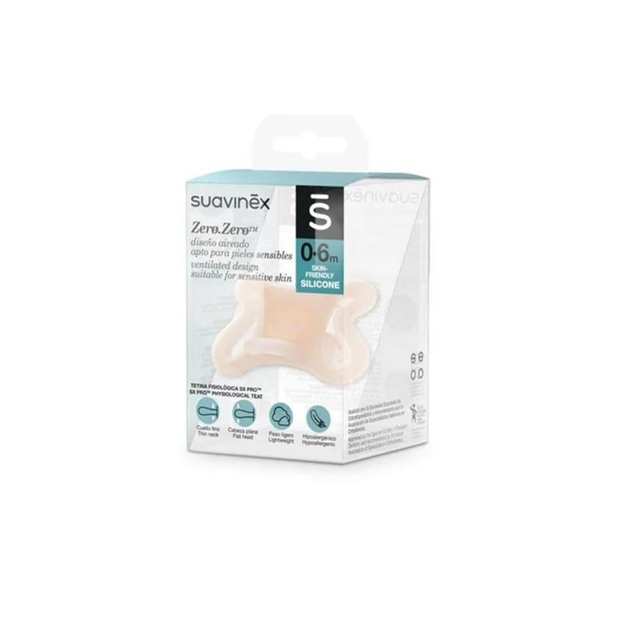 Suavinex čiulptukas Zero Zero Physio 0-6m
