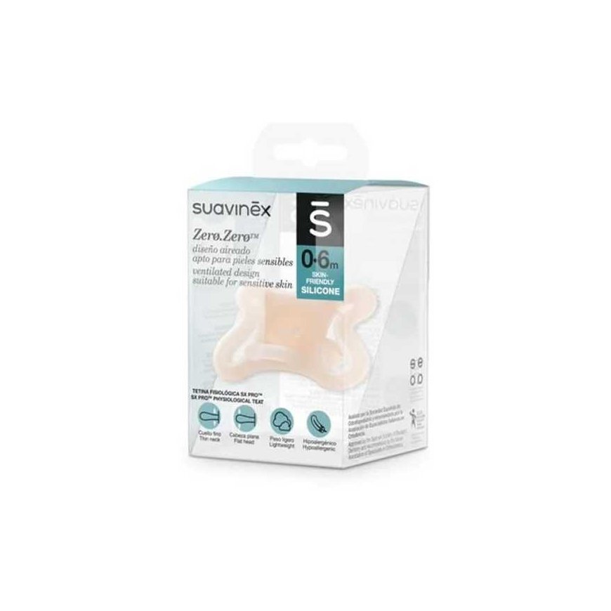Suavinex čiulptukas Zero Zero Physio 0-6m – 2