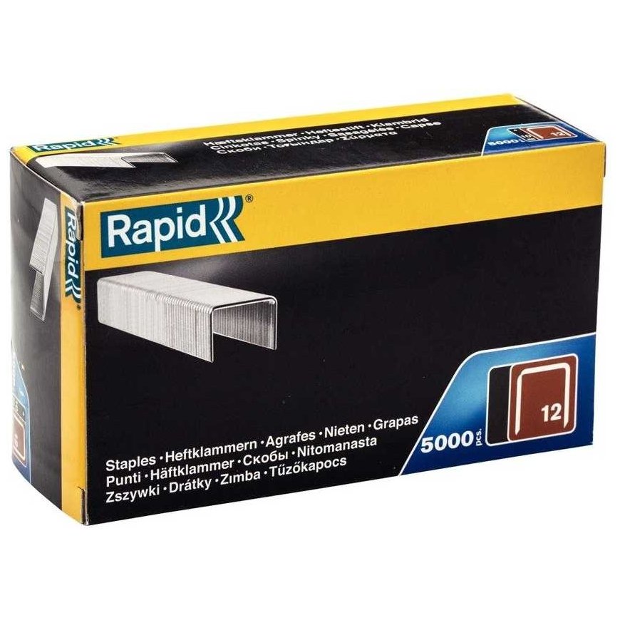 Kabės „Rapid" 12/6, 5000 vnt. – 2