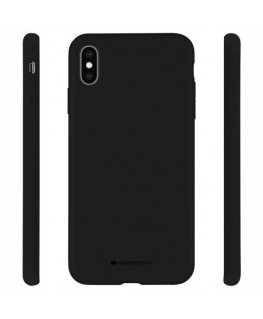 Mercury Silicone iPhone 15 Plus 6,7" czarny|black