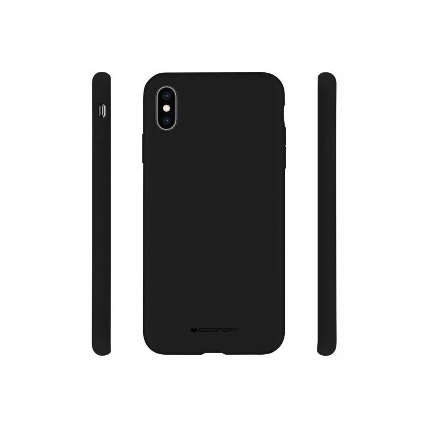 Mercury Silicone iPhone 15 Plus 6,7" czarny|black
