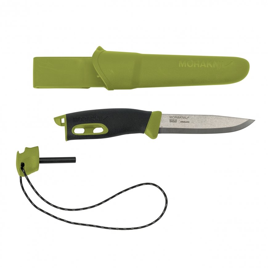Morakniv Companion Spark Camper/scout Zaļš